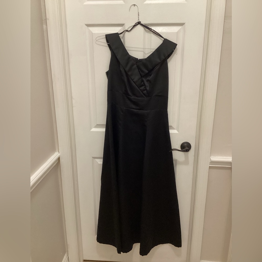 Elegant Black Concert Dress